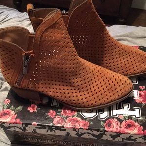 Lucky Brand Perforated Booties